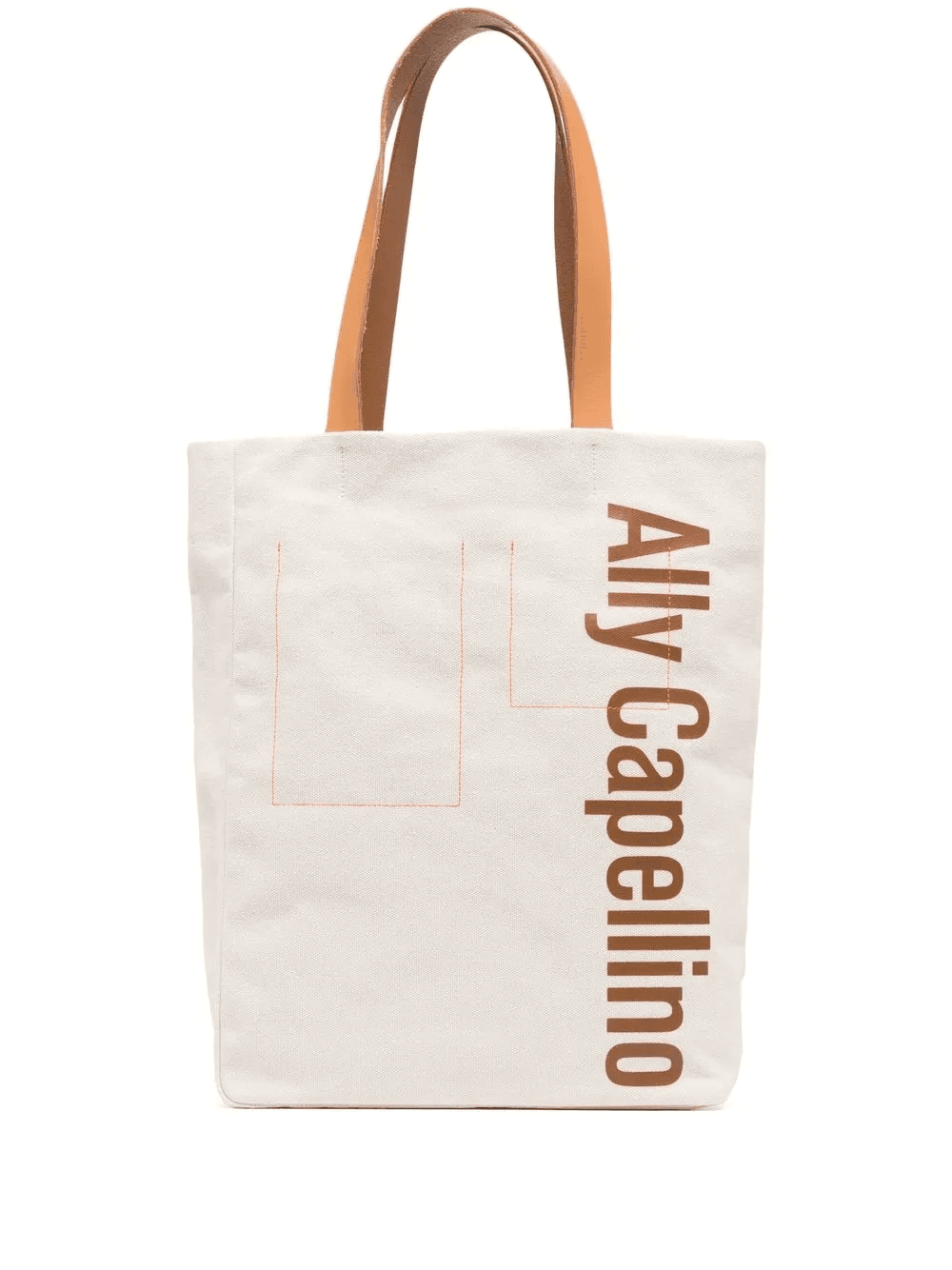 logo-print tote bag - Image 1