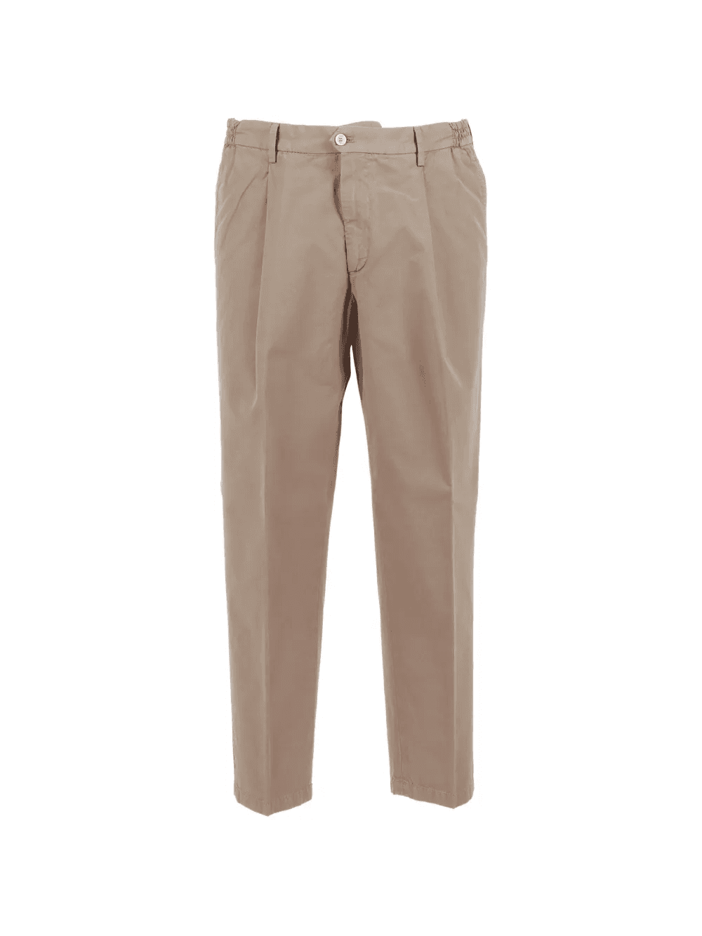 pleated straight trousers - Image 1