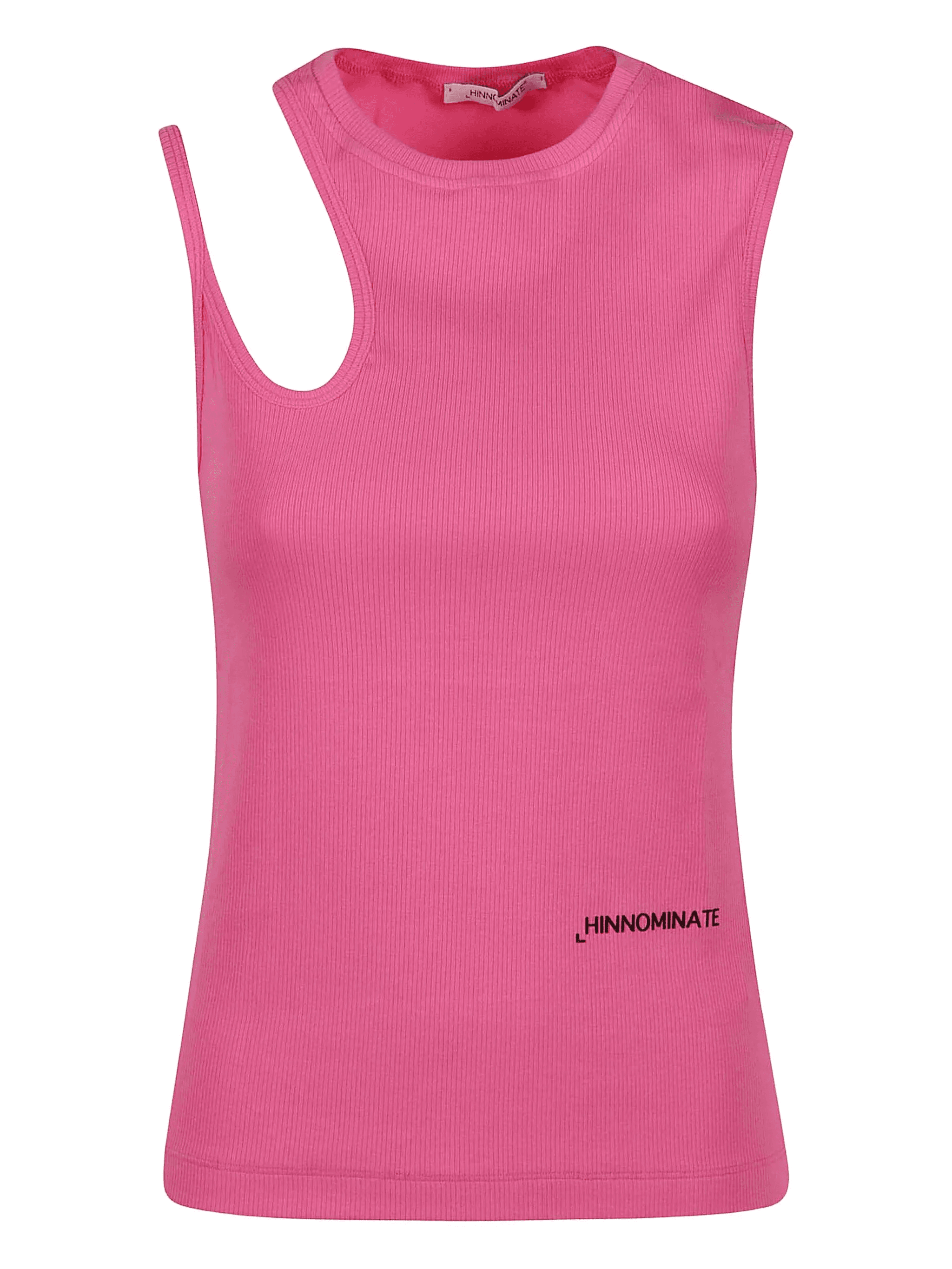 cut-out ribbed top - Image 1