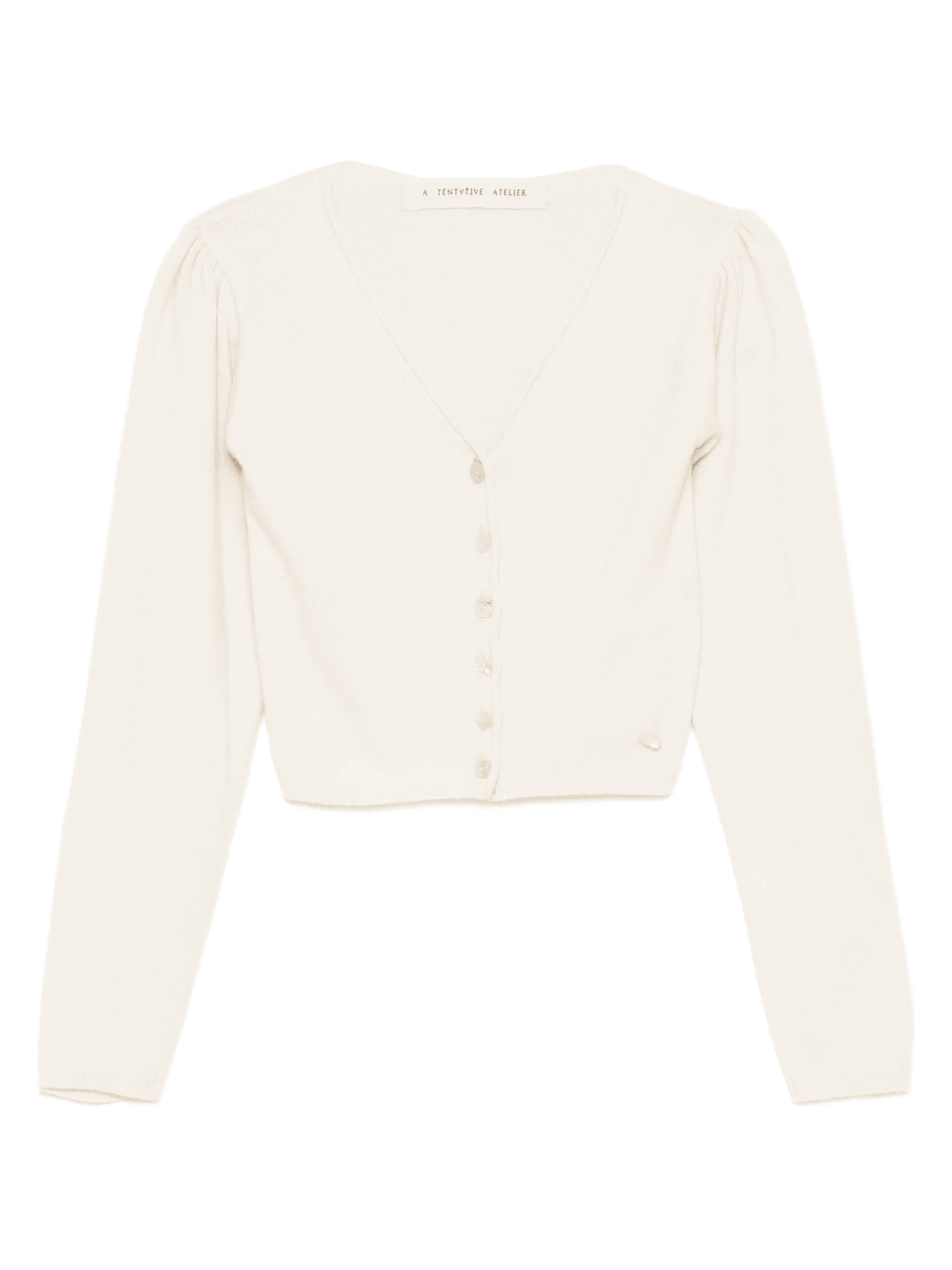 cropped cardigan - Image 1