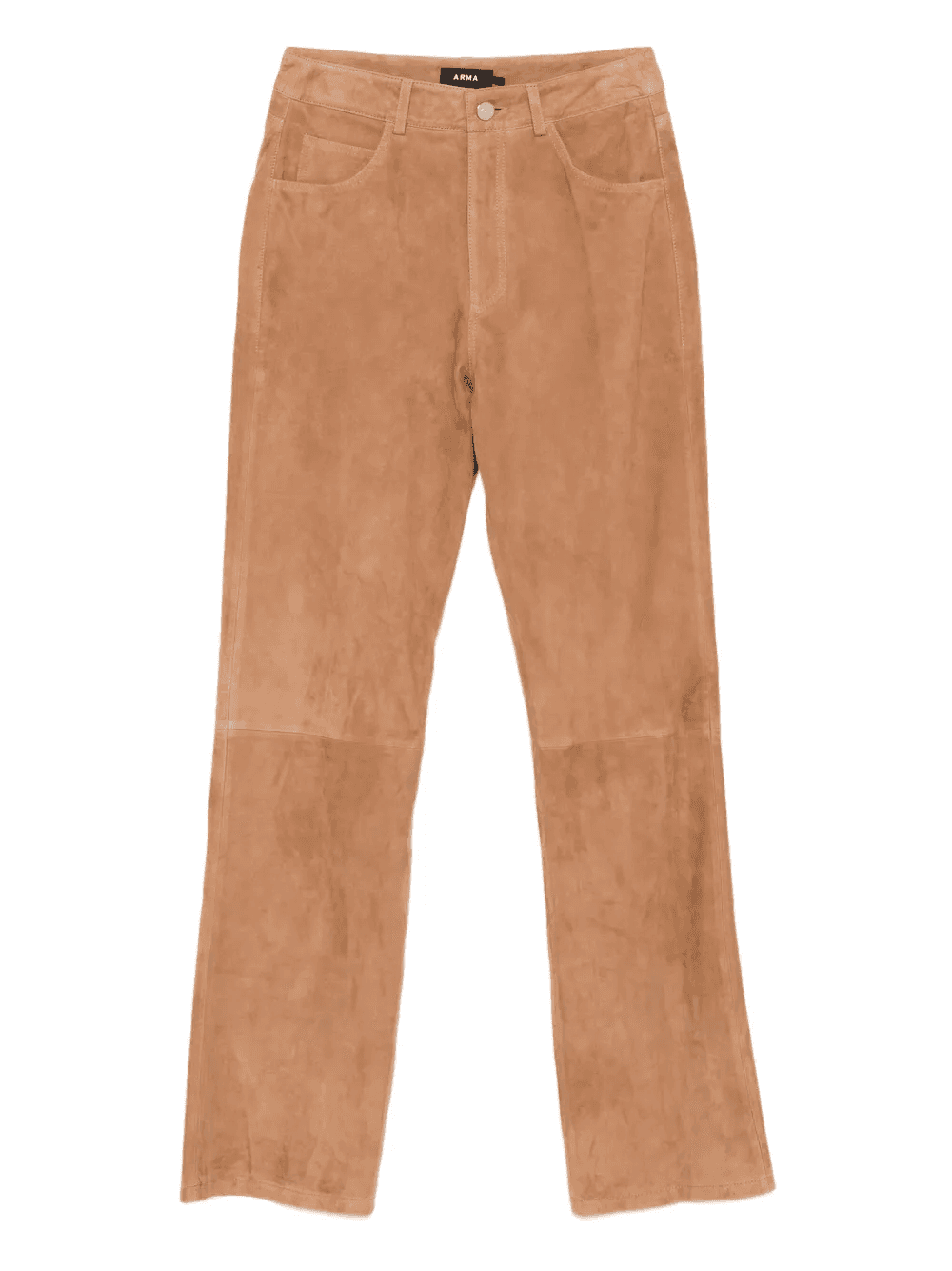 suede pocket trousers - Image 1
