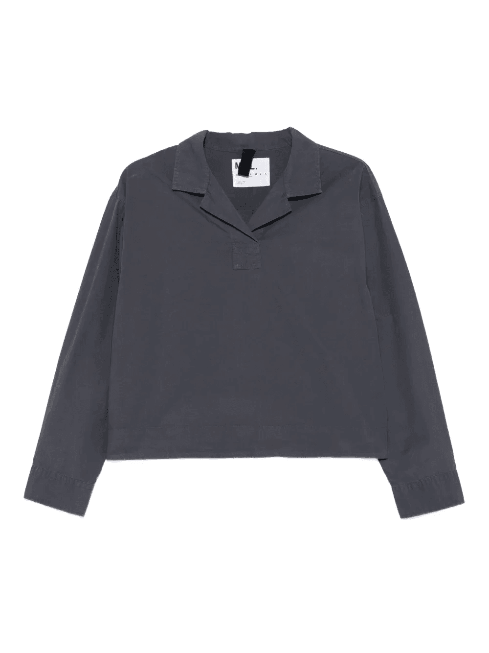 notched-collar blouse - Image 1