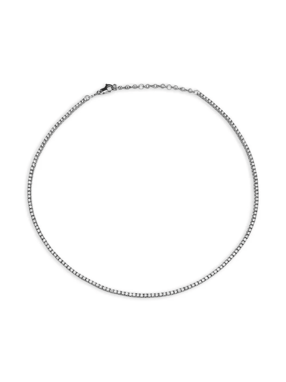 Estelle diamond tennis necklace - Image 1