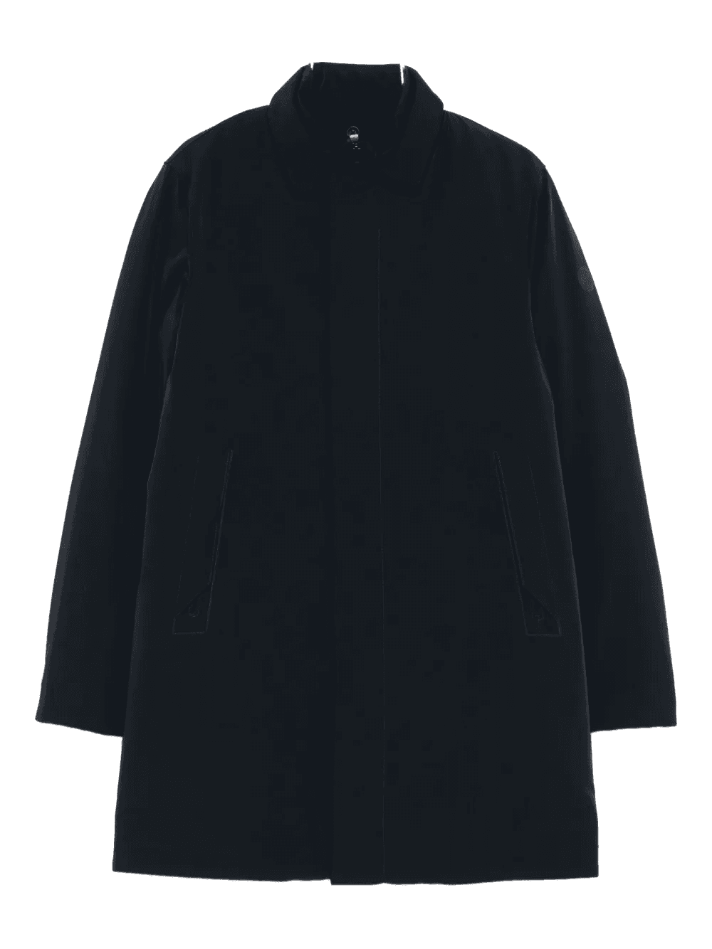 concealed-zip coat - Image 1