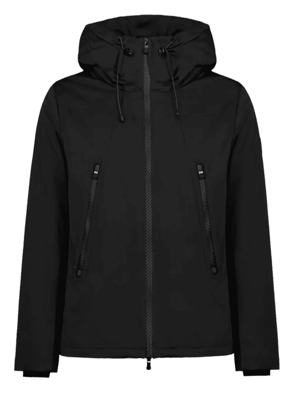 zip-fastening hooded jacket - Image 1