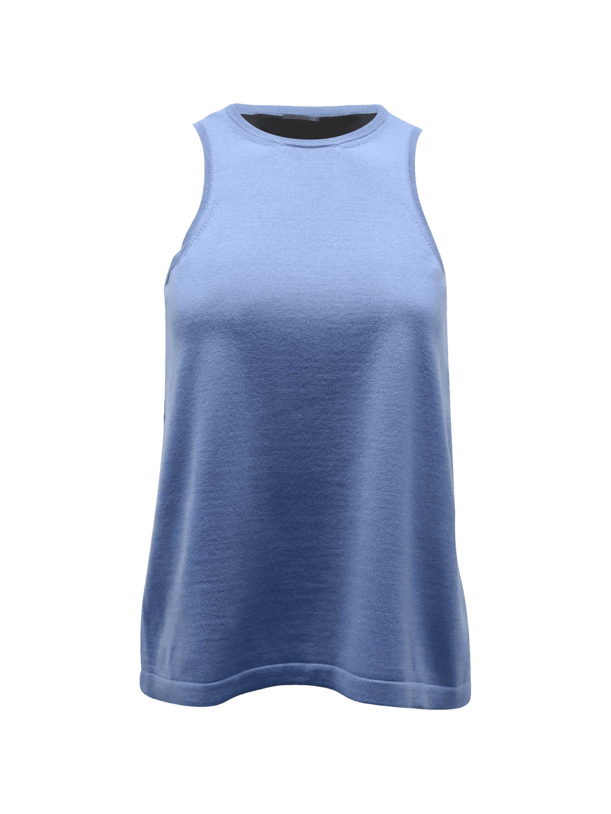 Two-tone sleeveless tank top - Image 1