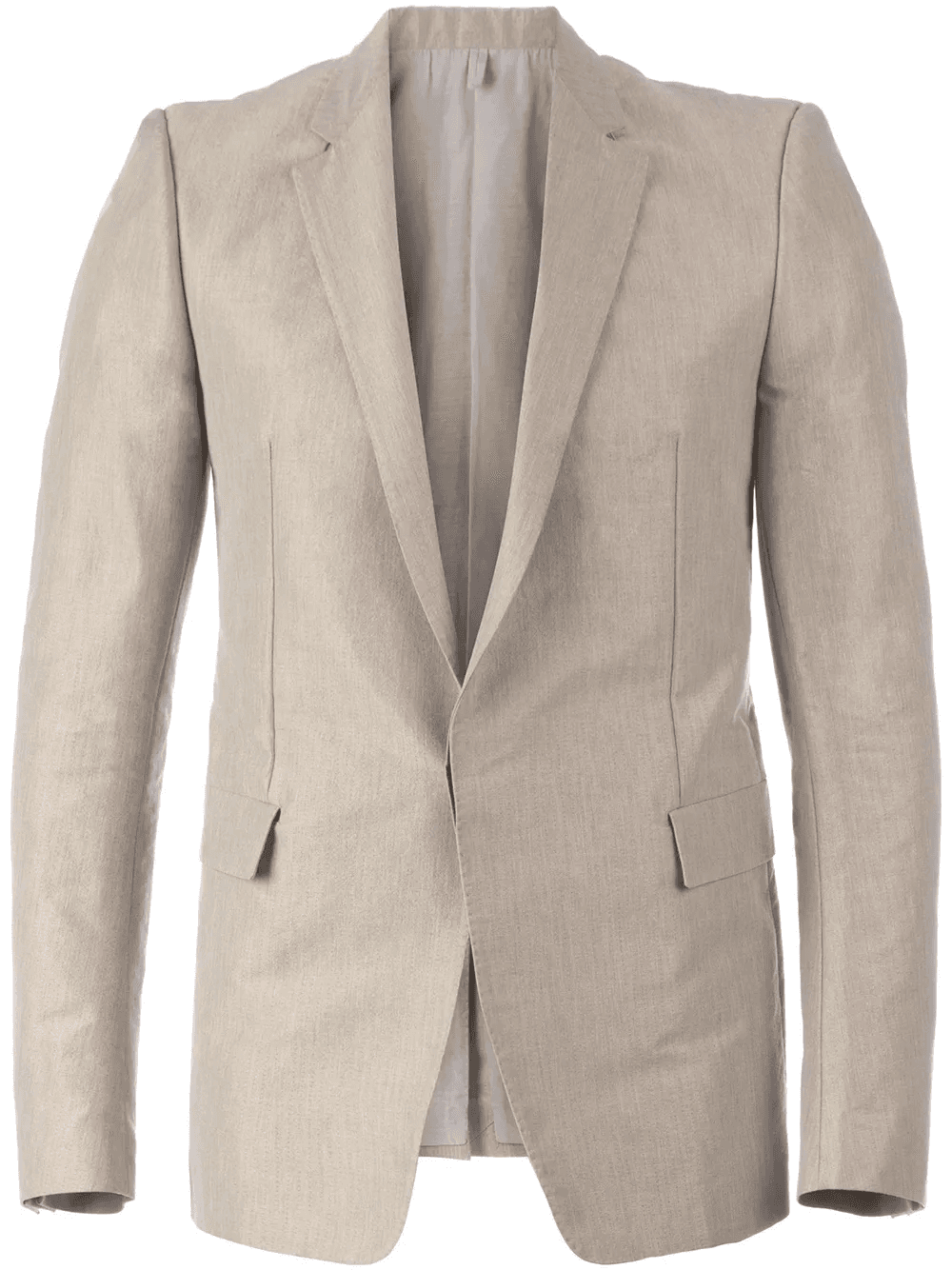 concealed button fastening classic blazer - Image 1
