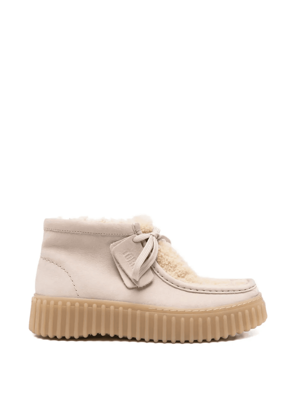 Torhill shearling-panel lace-up boots - Image 1