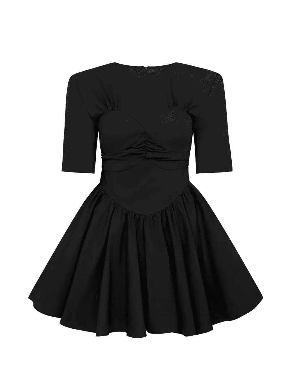 Timothee twisted-bodice mini dress - Image 1