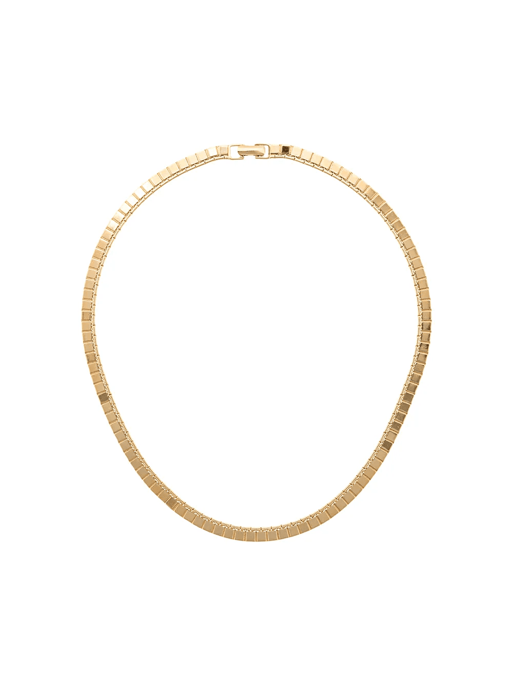 Monet Pre-Owned '1970s square link necklace - Image 1