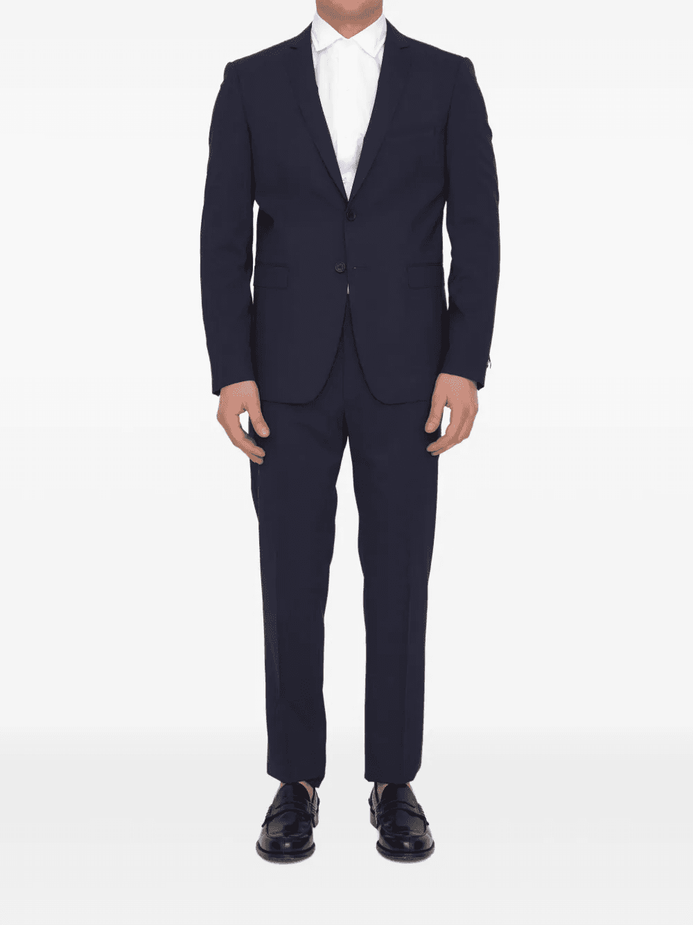 virgin wool-blend suit - Image 1