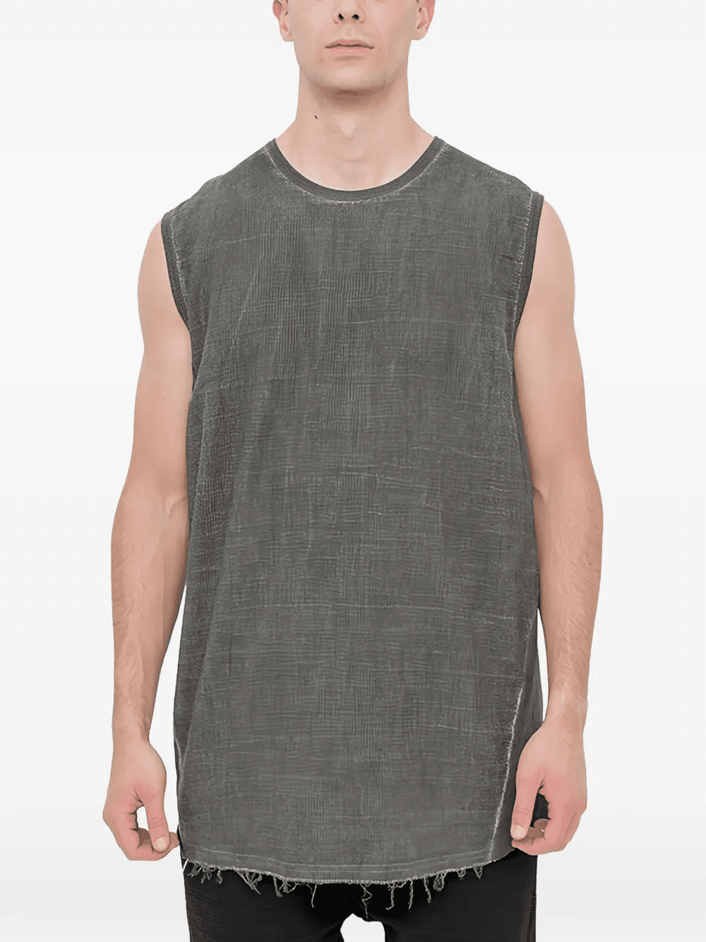 crew-neck tank top - Image 1