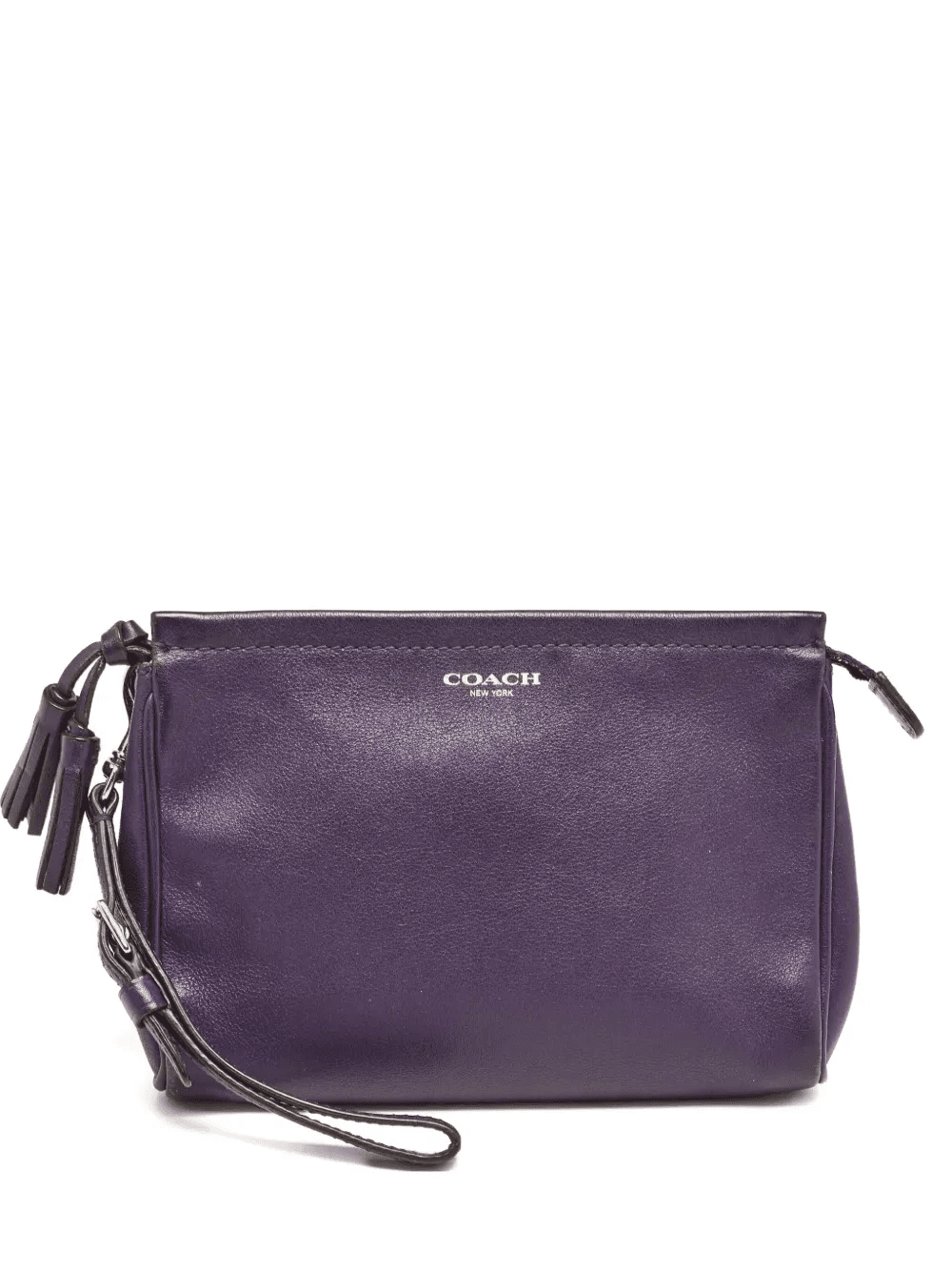 Pre-owned tassel-detail clutch bag - Image 1