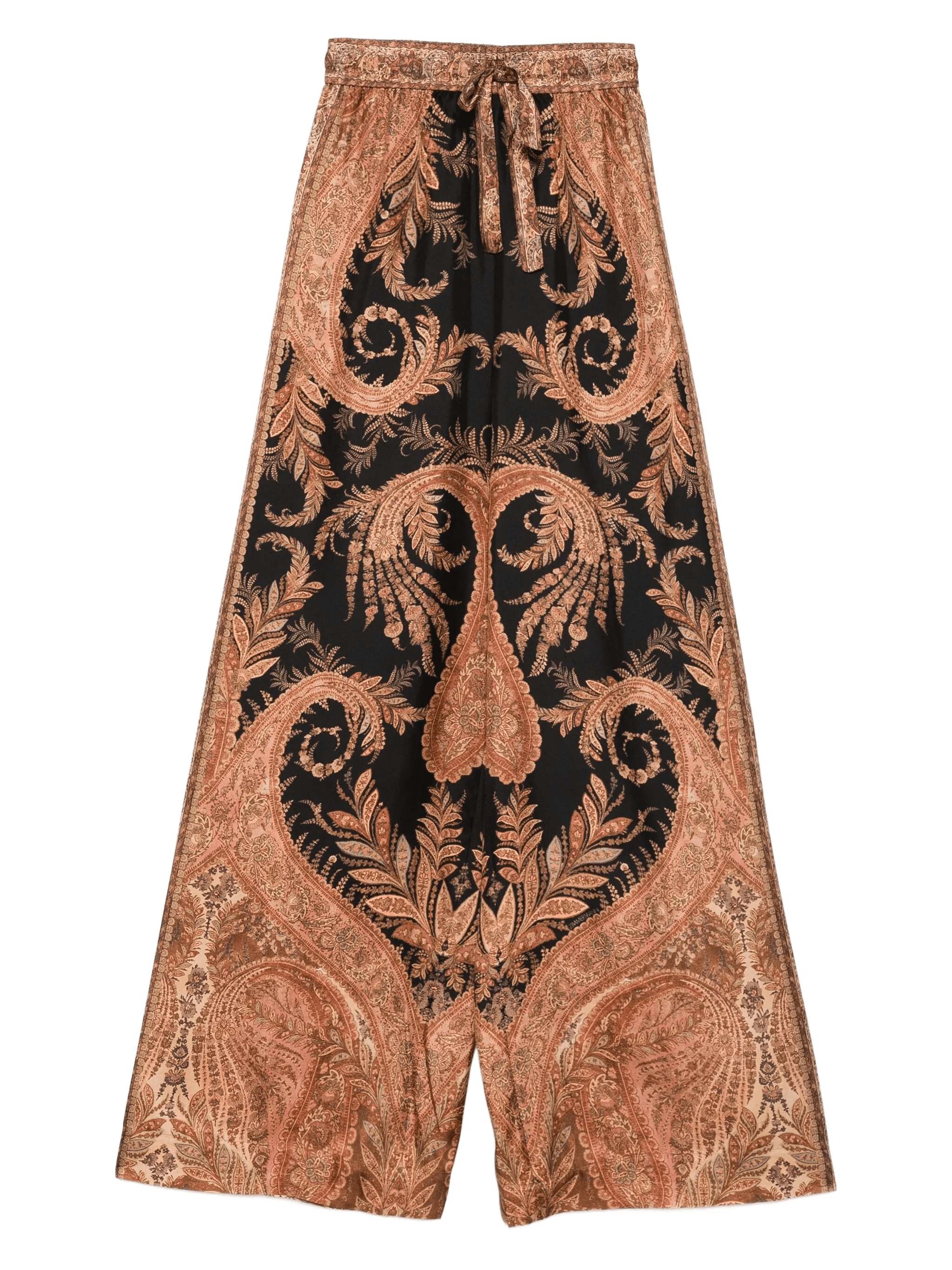 paisley-print drawstring trousers - Image 1