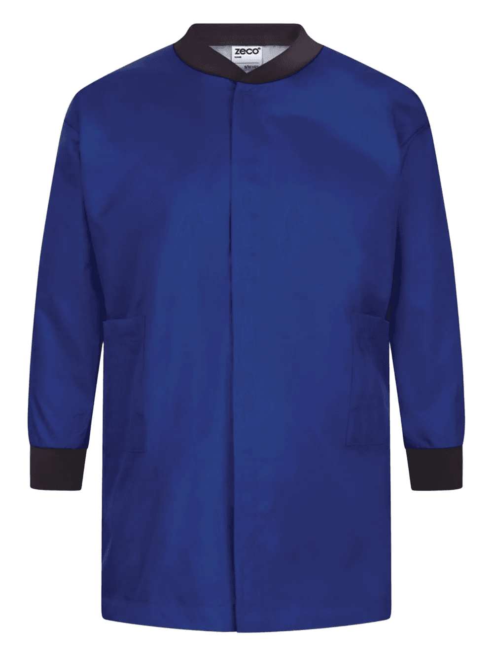 contrast-collar painting smock - Image 1