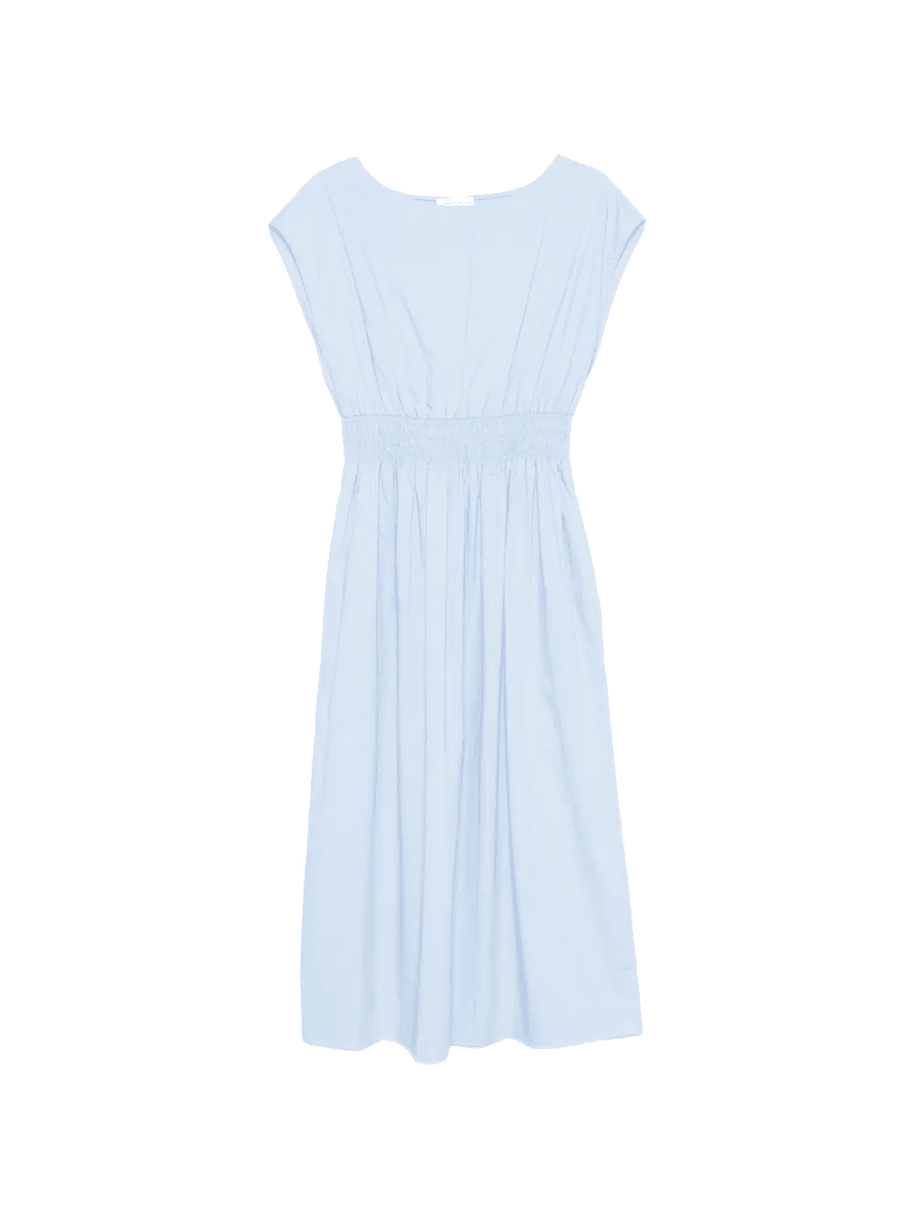 elasticated-waist midi dress - Image 1