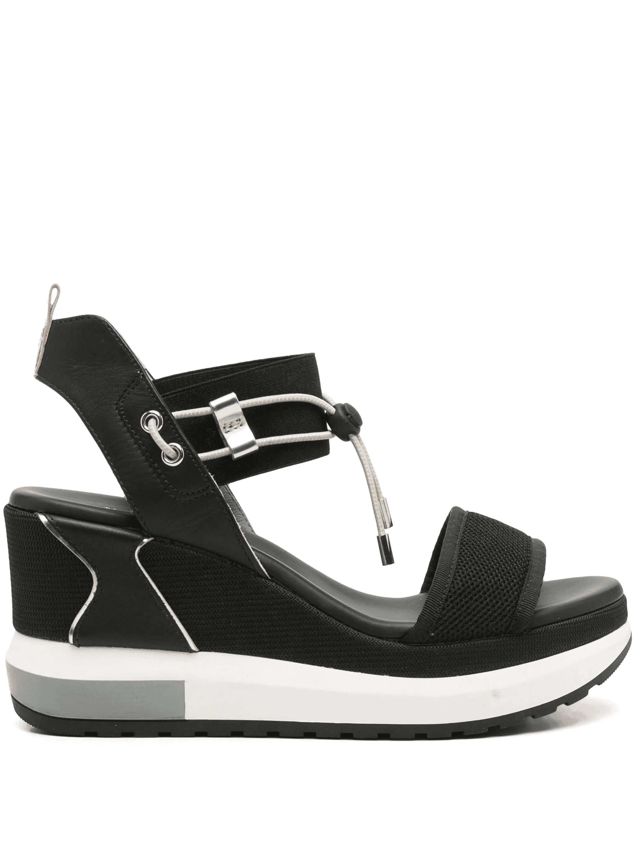 80mm leather wedge sandals - Image 1