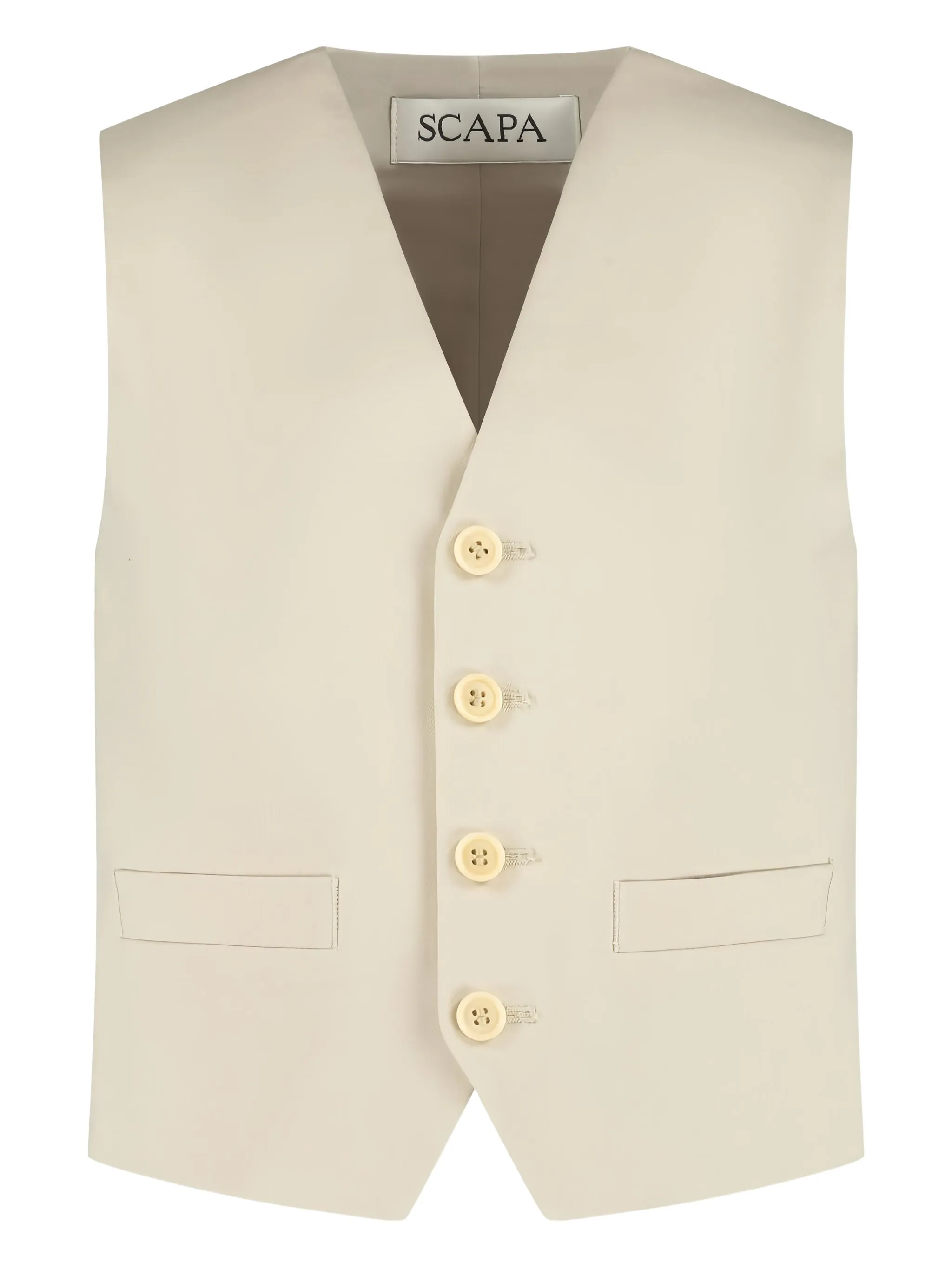 V-neck waistcoat - Image 1