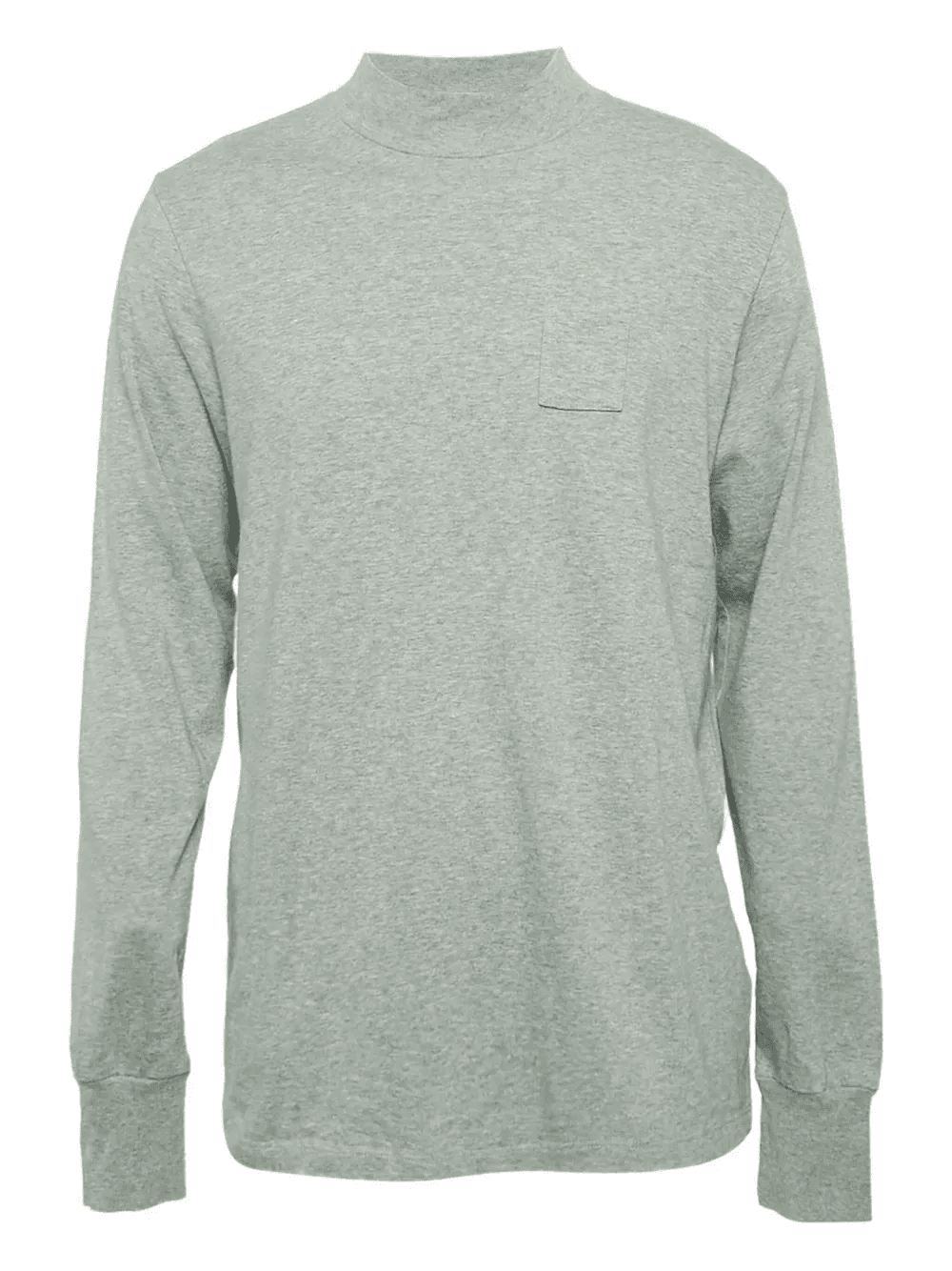 mock-neck sweatshirt - Image 1