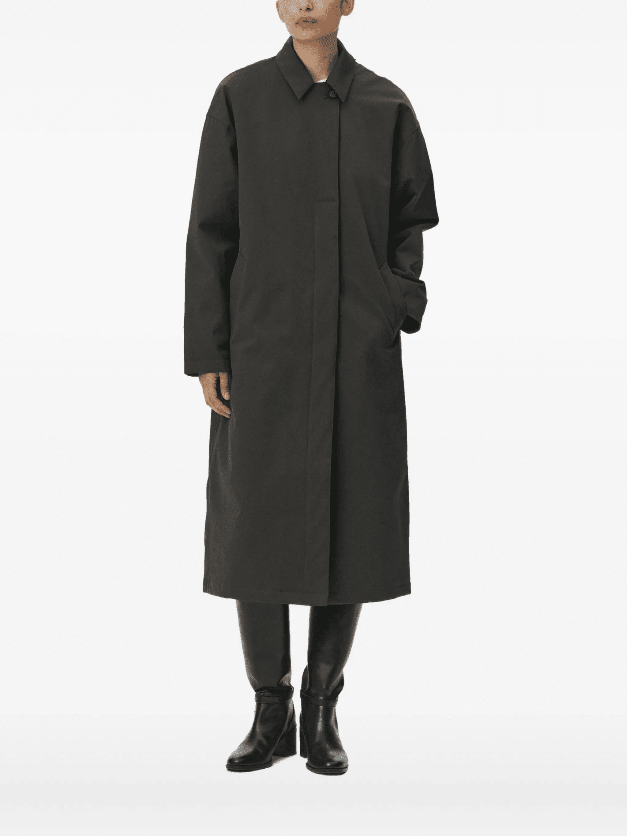 Janice B single-breasted coat - Image 1