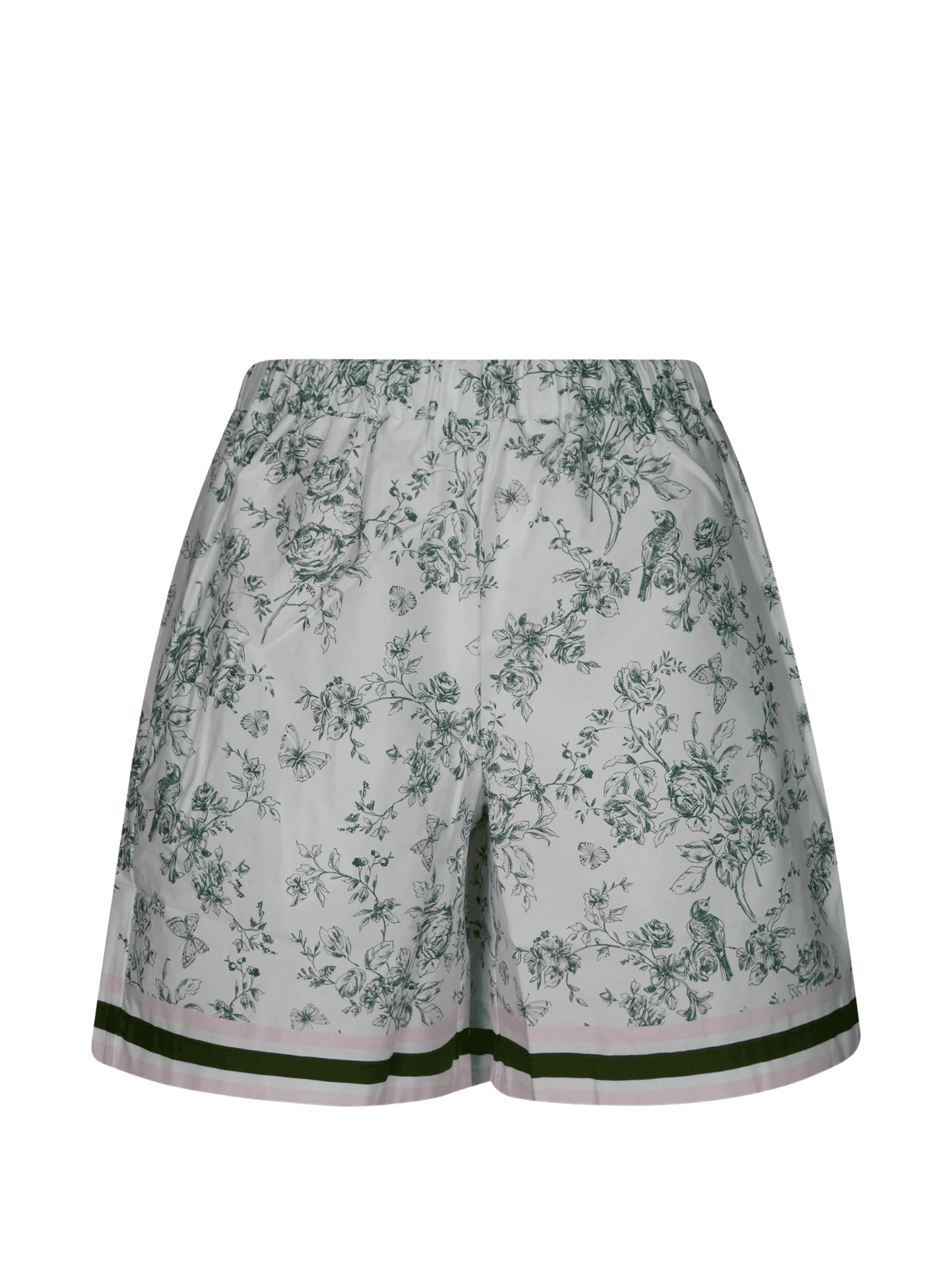 floral-print shorts - Image 1