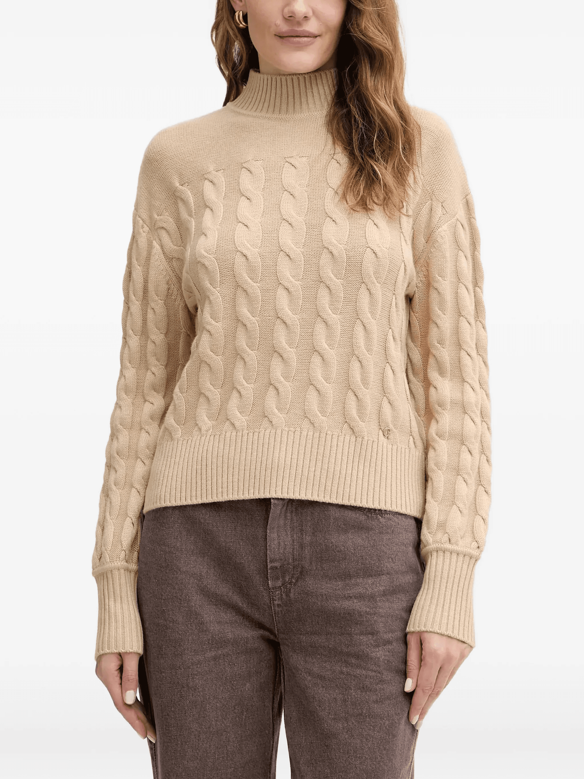 cable knit sweater - Image 1