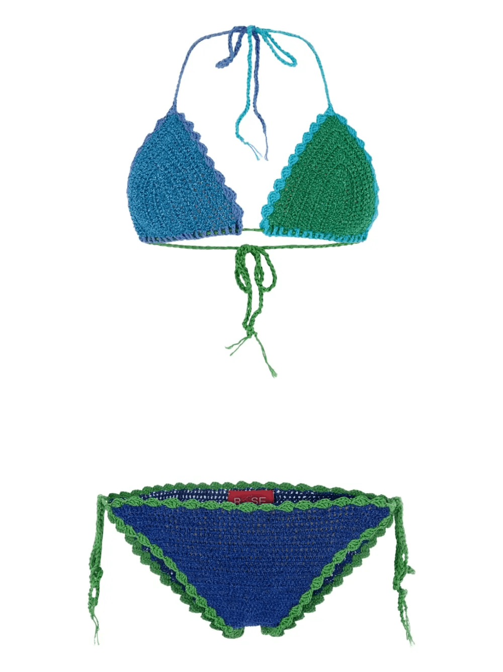 crochet-knit bikini - Image 1