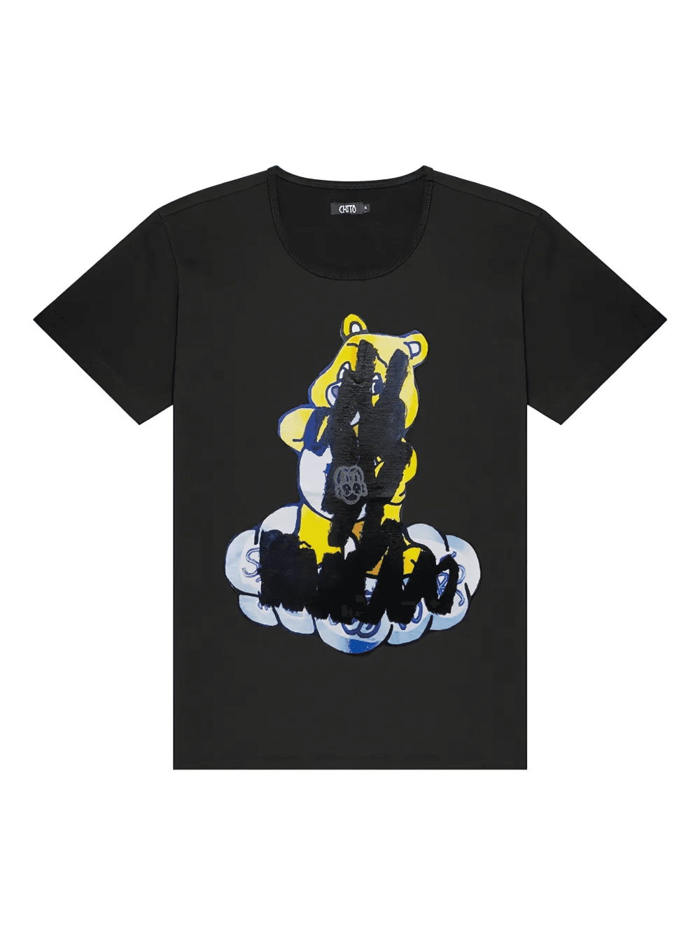 bear-print T-shirt - Image 1