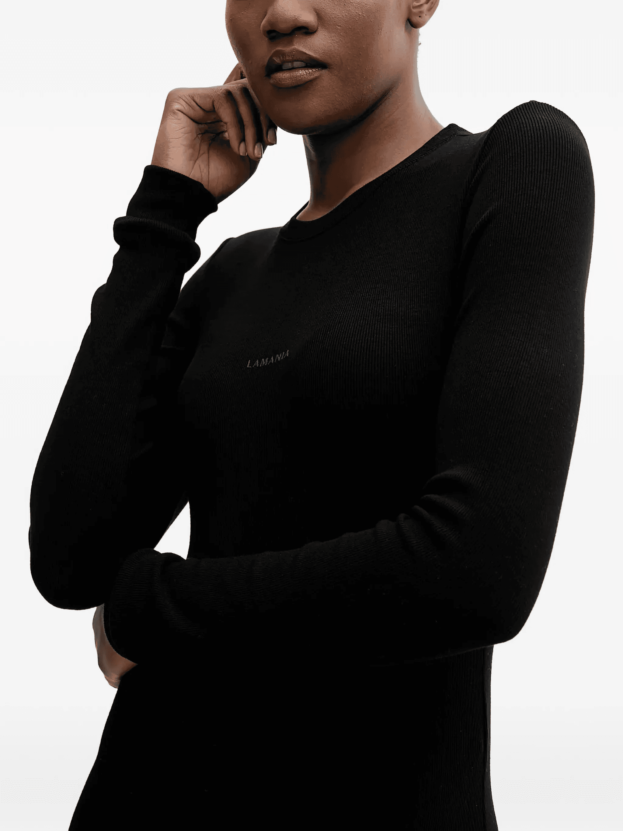 Lee long-sleeved maxi dress - Image 1