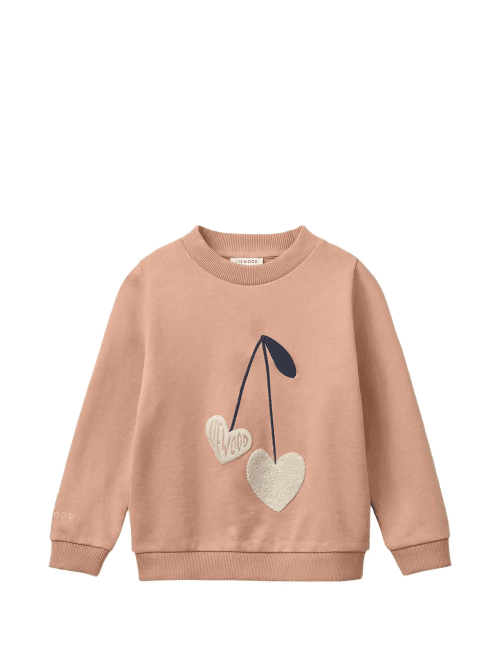heart appliqué sweatshirt - Image 1