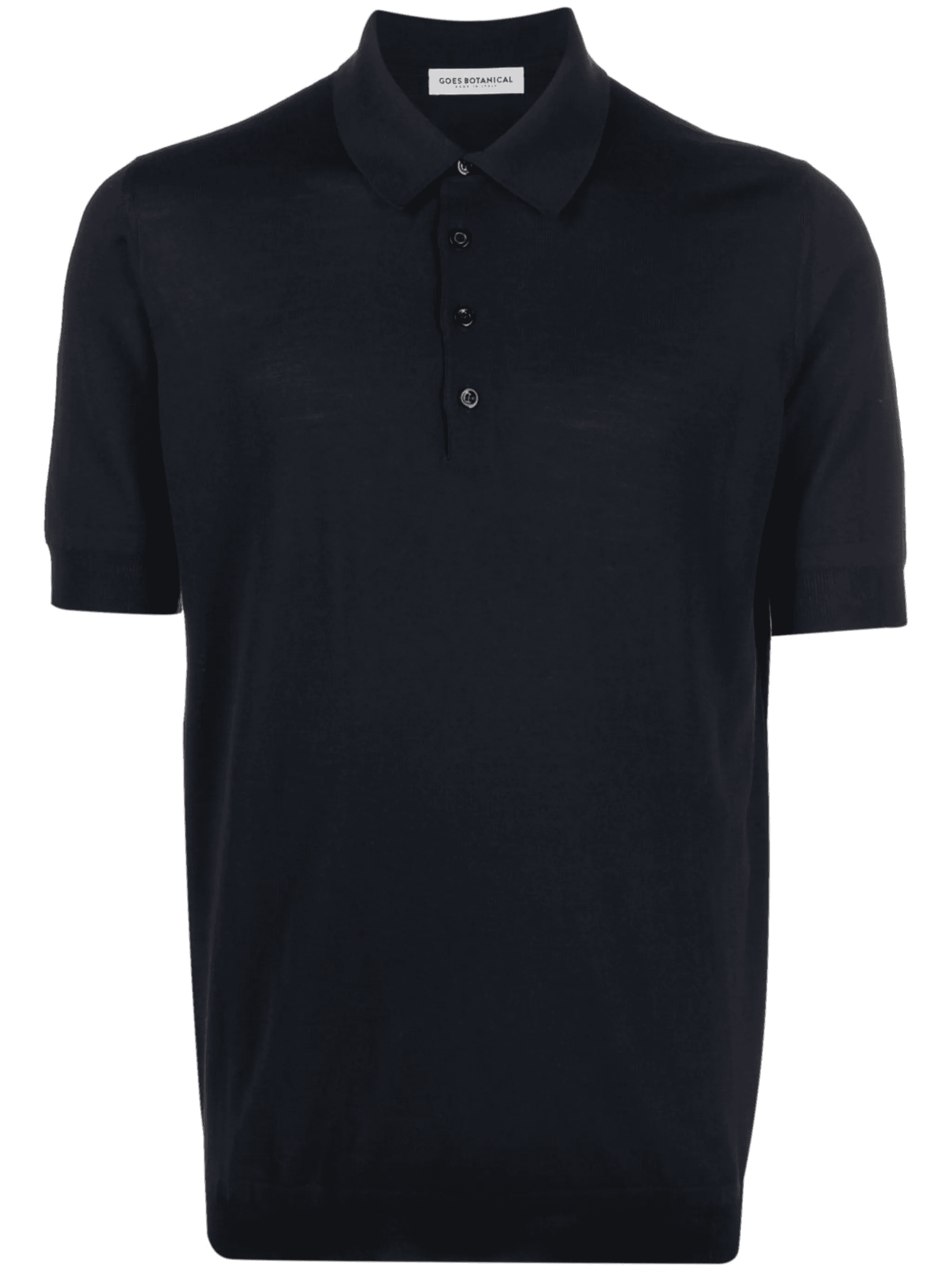 merino-wool polo shirt - Image 1