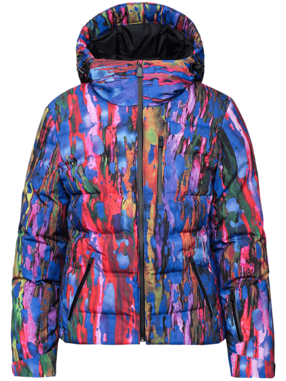 Nuke abstract-print padded jacket - Image 1