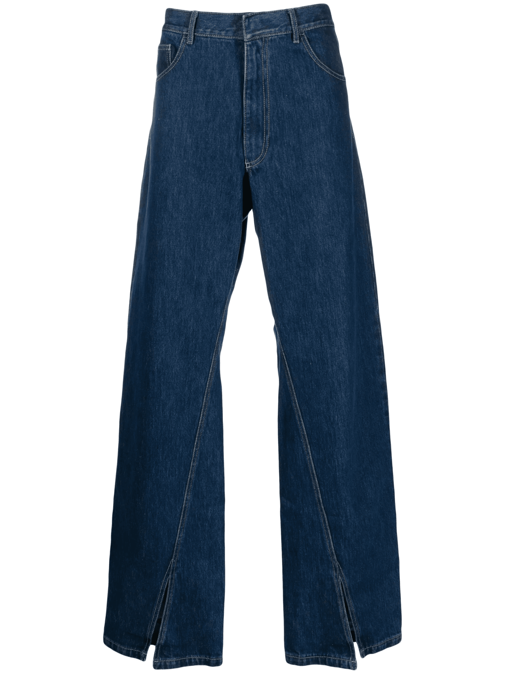 wide-leg denim trousers - Image 1