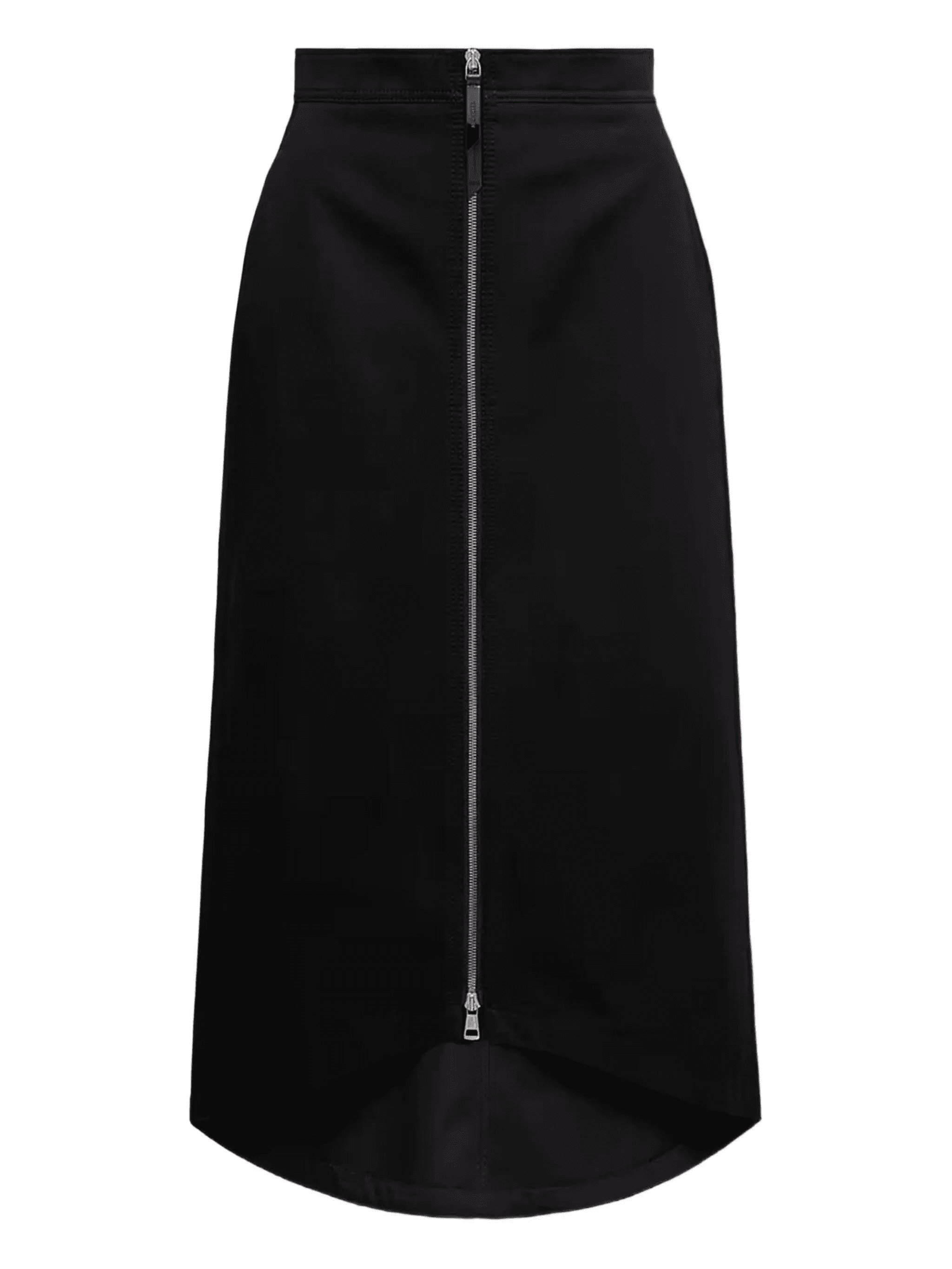 x EE72 by Edward Enninful zip-up midi skirt - Image 1