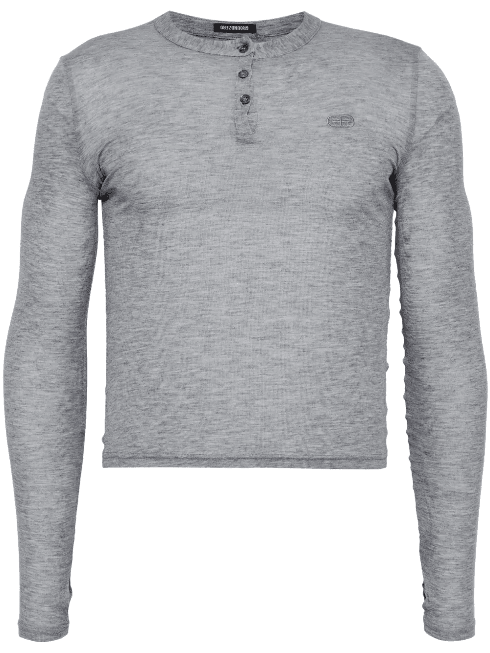 logo-embroidered T-shirt - Image 1