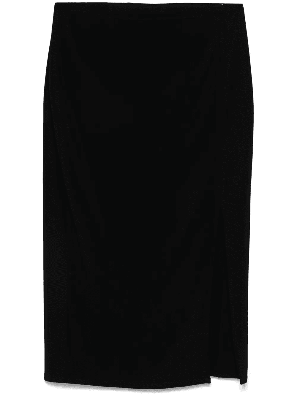draped midi skirt - Image 1