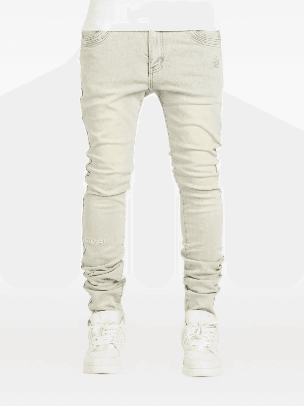 embroidered-logo jeans - Image 1