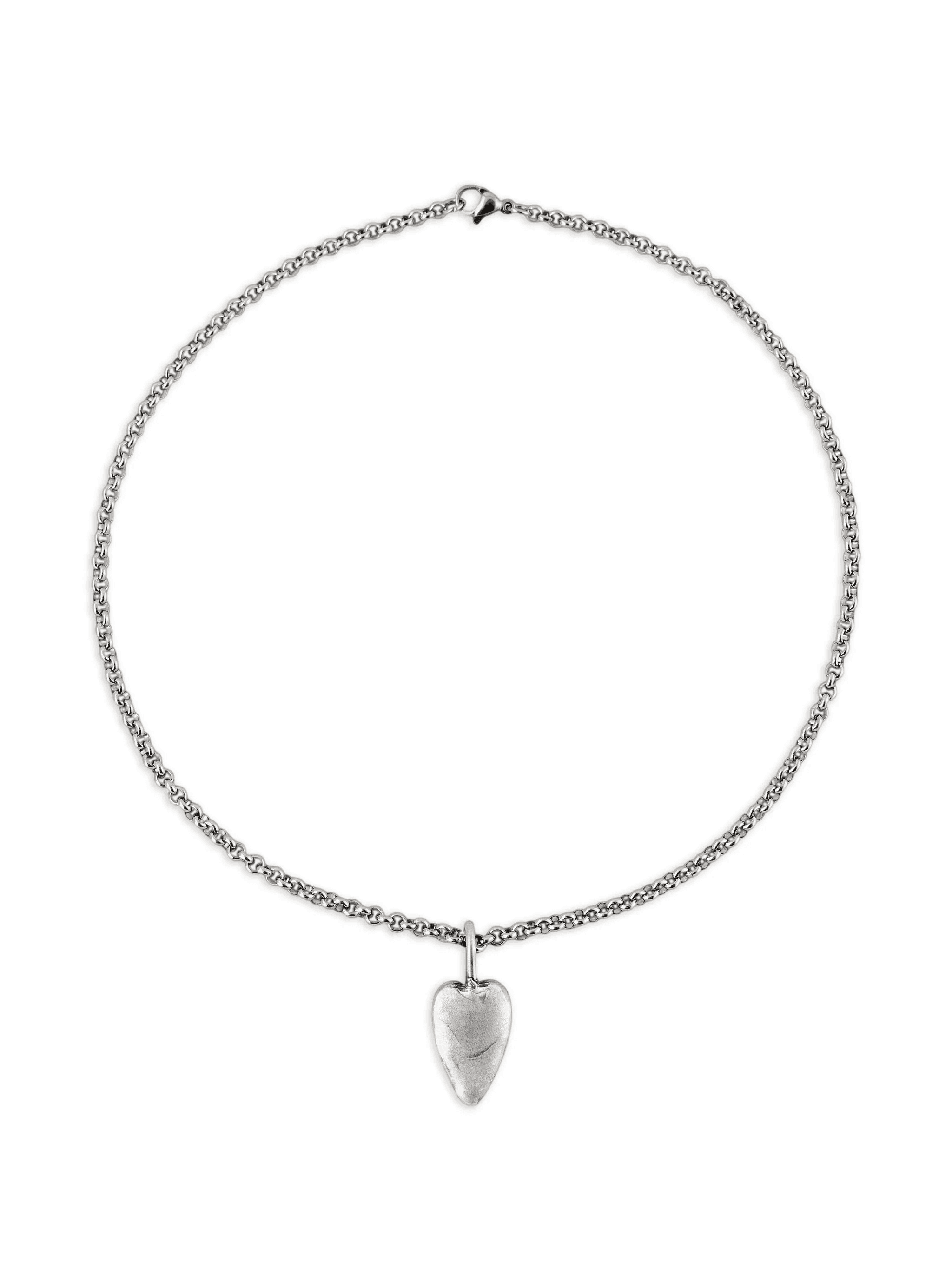 heart chain necklace - Image 1