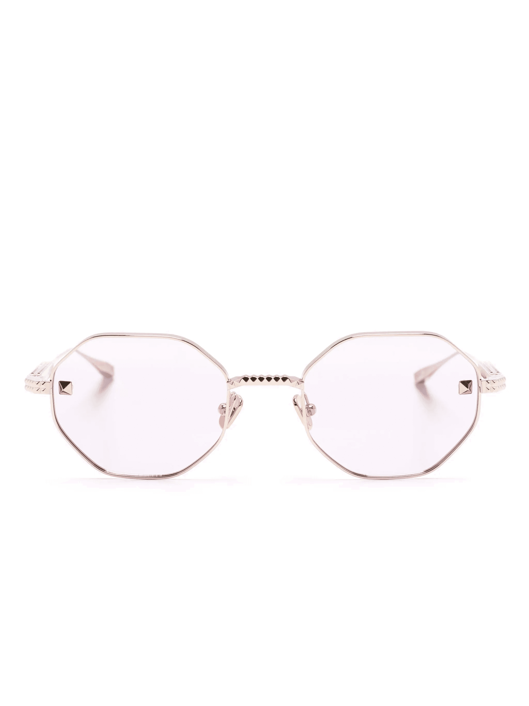 Rockstud geometric-frame sunglasses - Image 1