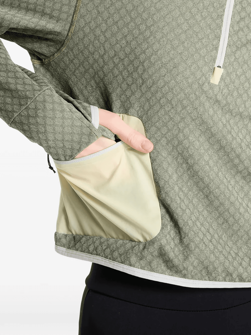 Half-zip pocket sweater - Image 1