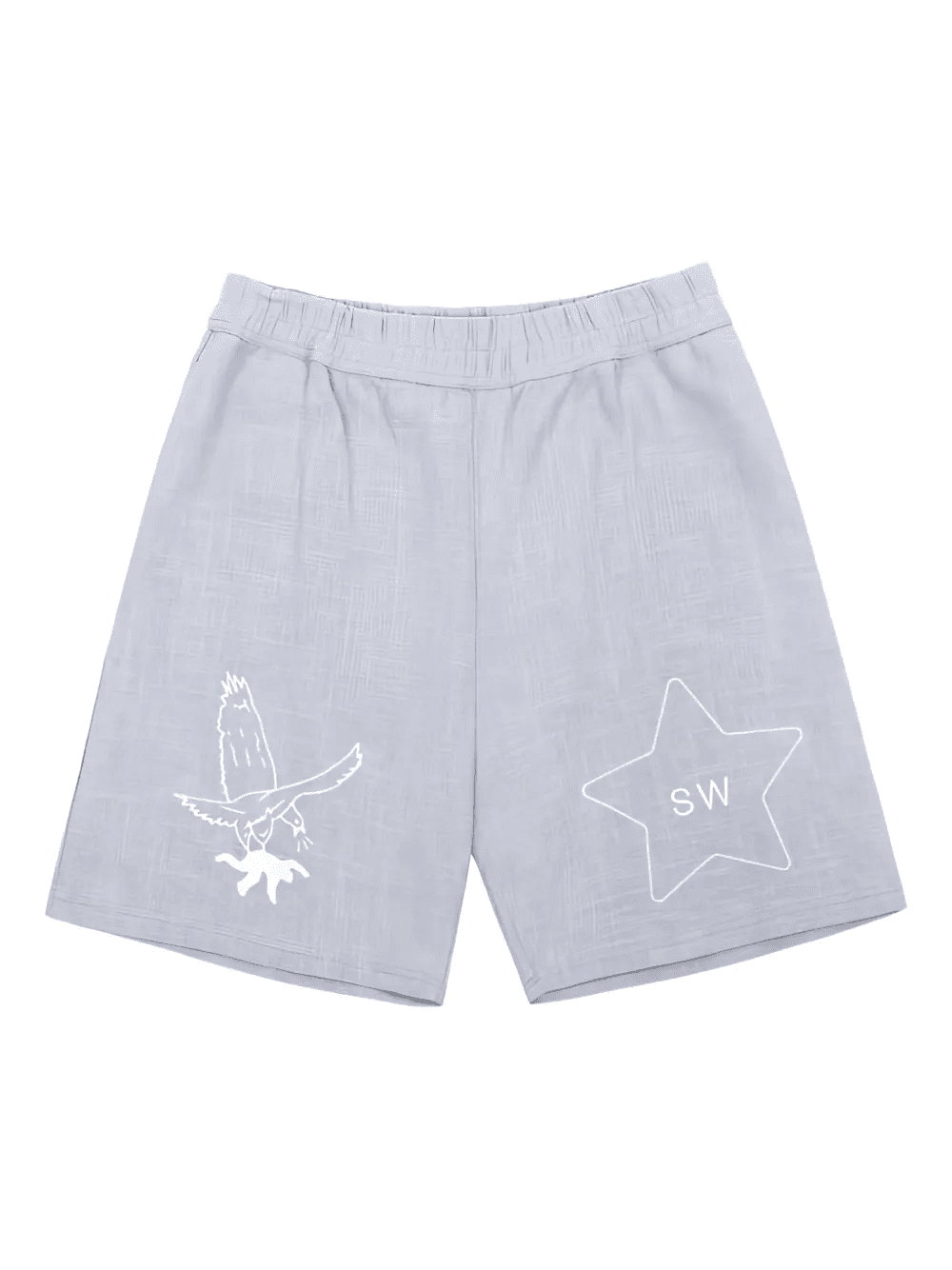 eagle-motif track shorts - Image 1