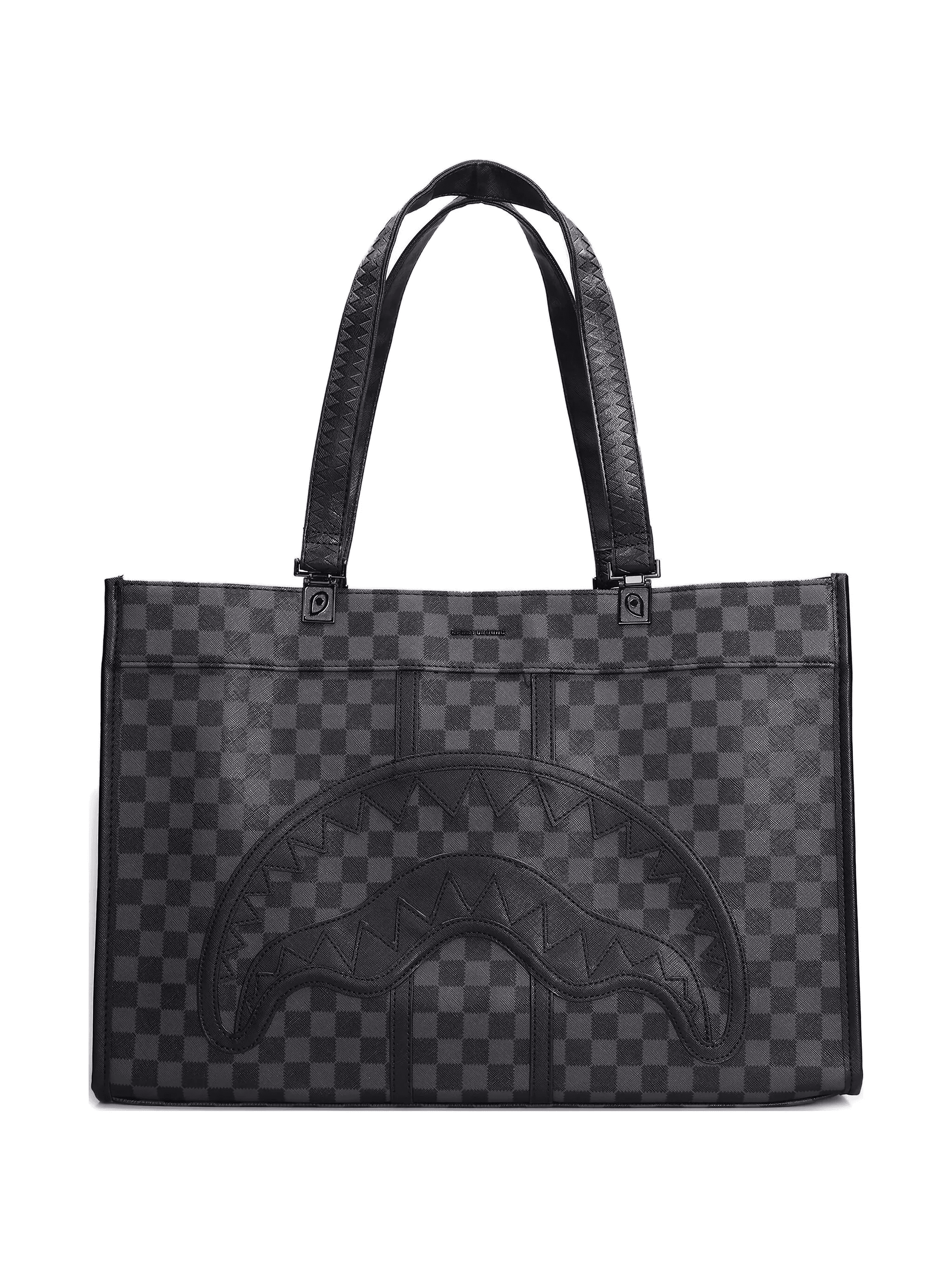 checked tote bag - Image 1