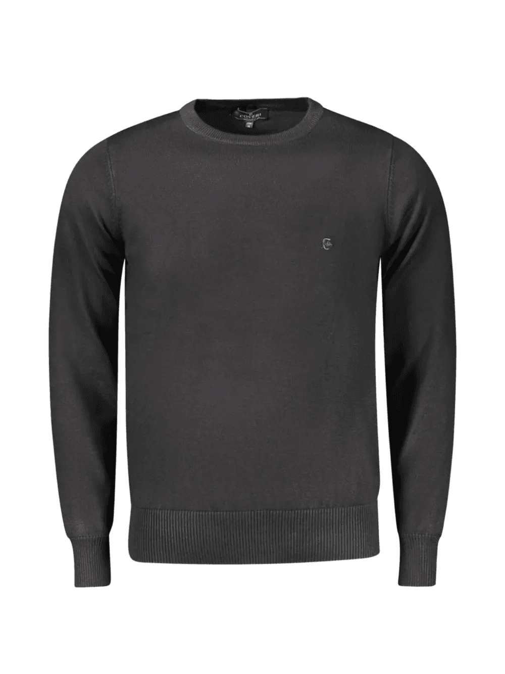 logo-embroidered crew-neck sweater - Image 1