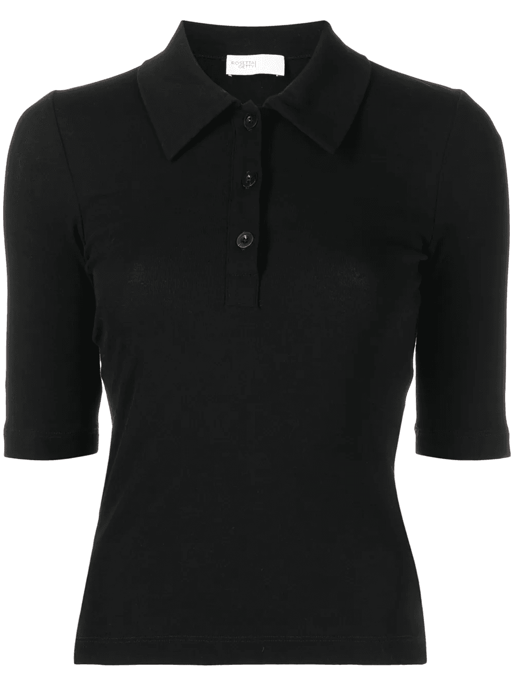 short-sleeve cotton polo shirt - Image 1