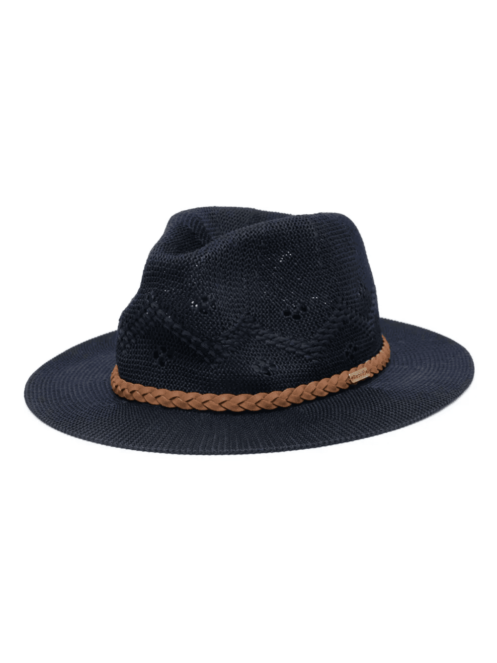Flowerdale crochet-knit trilby - Image 1