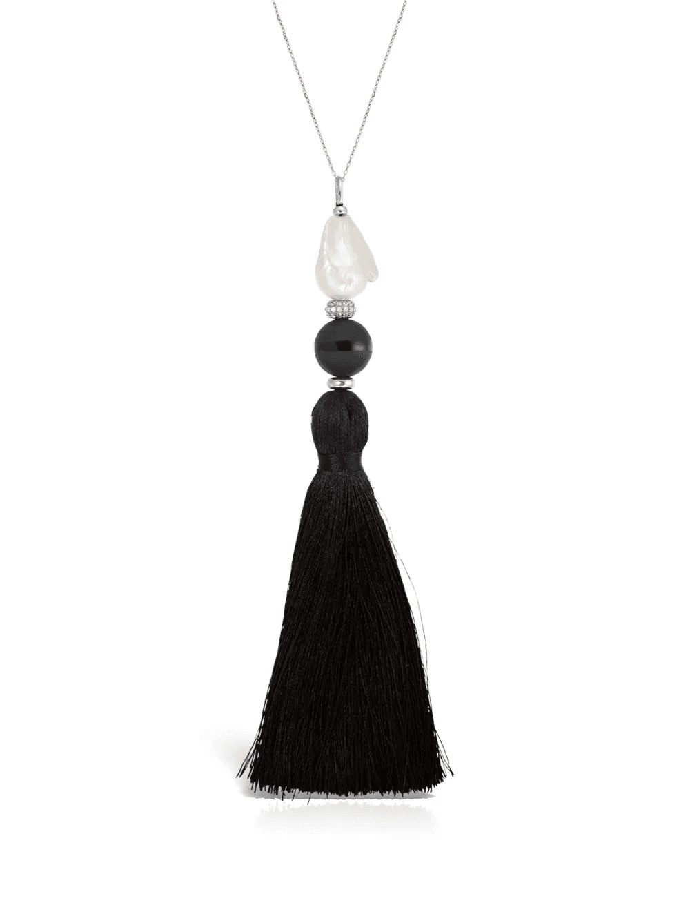 tassel onyx necklace - Image 1