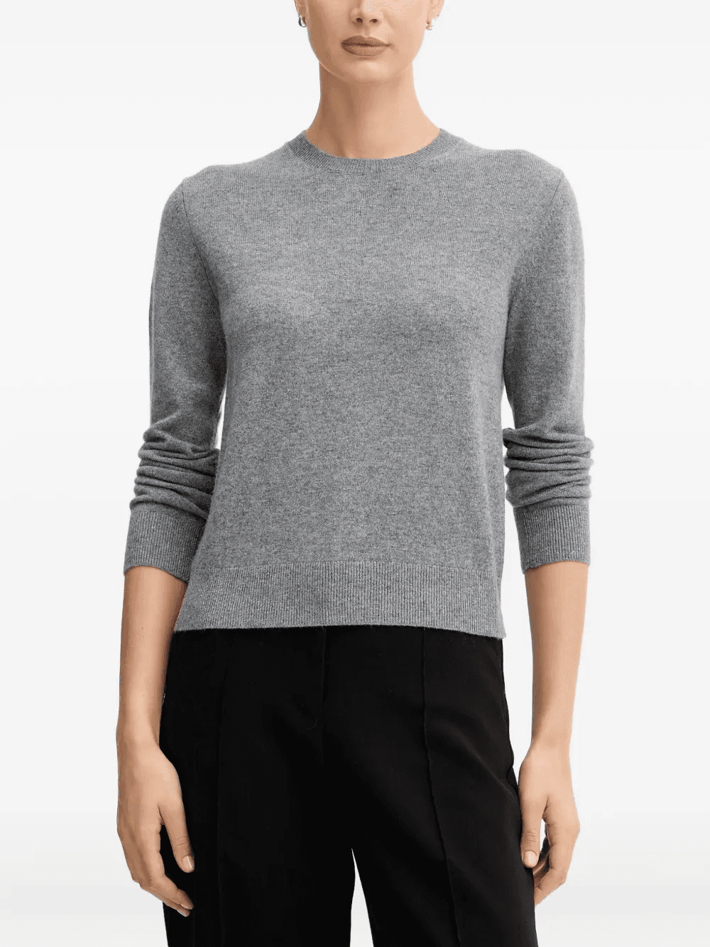 ribbed cuffs jumper - Image 1