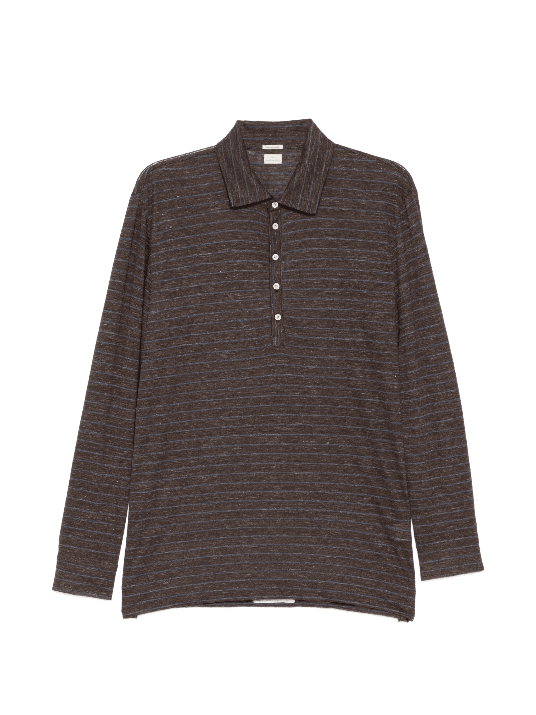striped polo shirt - Image 1