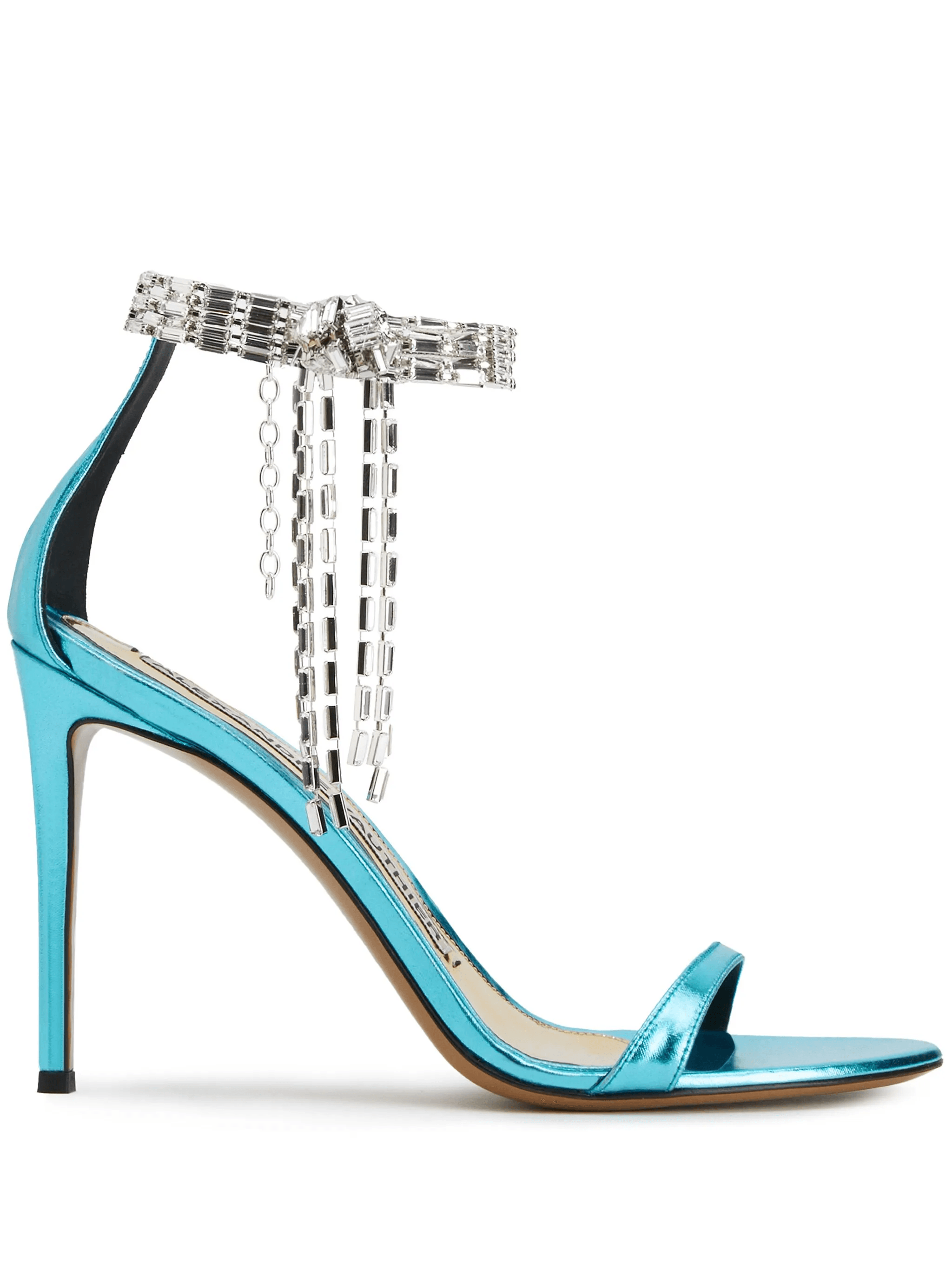 105mm crystal-embellished sandals - Image 1
