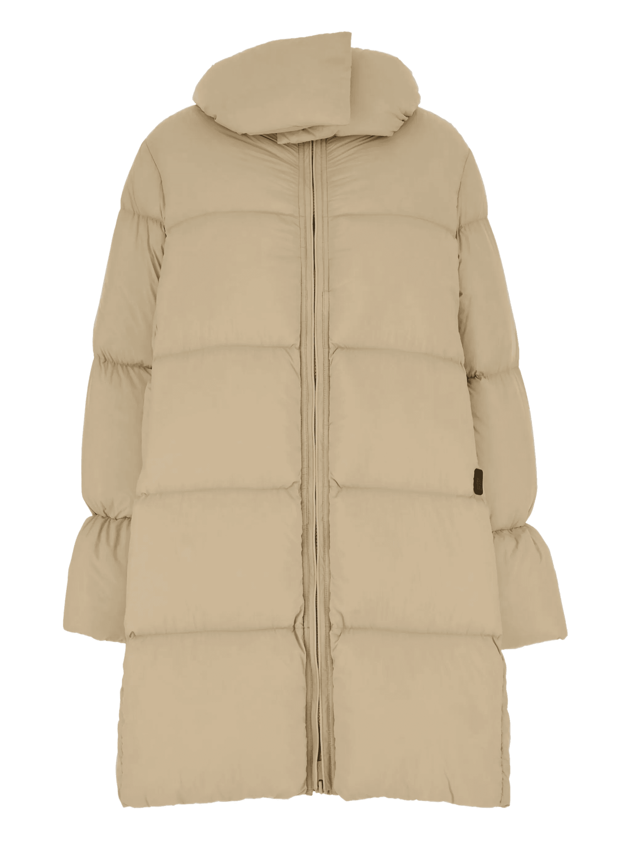 hooded down jacket - Image 1